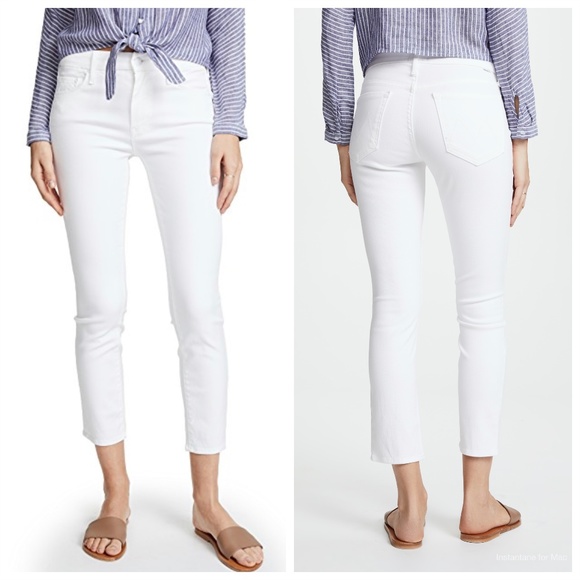 MOTHER Denim - Mother Looker Crop Skinny Jeans